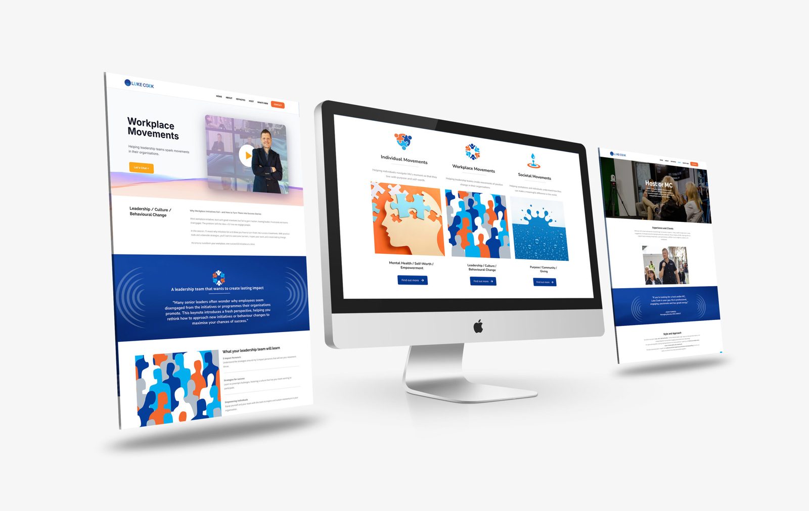 Luke Cook website Workplace Movements page
